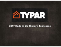 Typar Made in Old Hickory Booklet